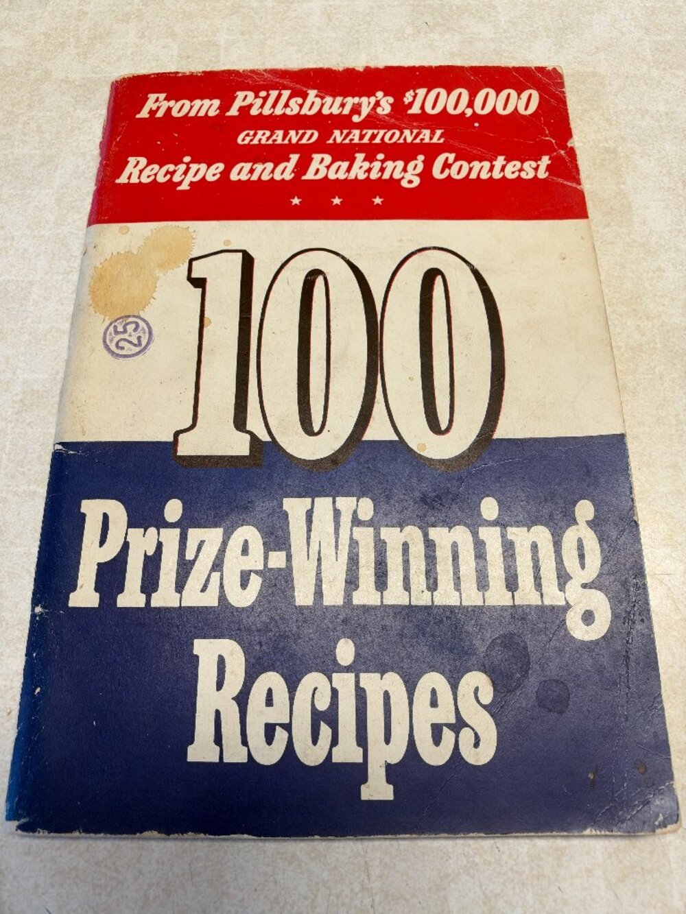 1949 1950 1st Edition First Pillsburys Grand National Recipe and Baking Cookbook